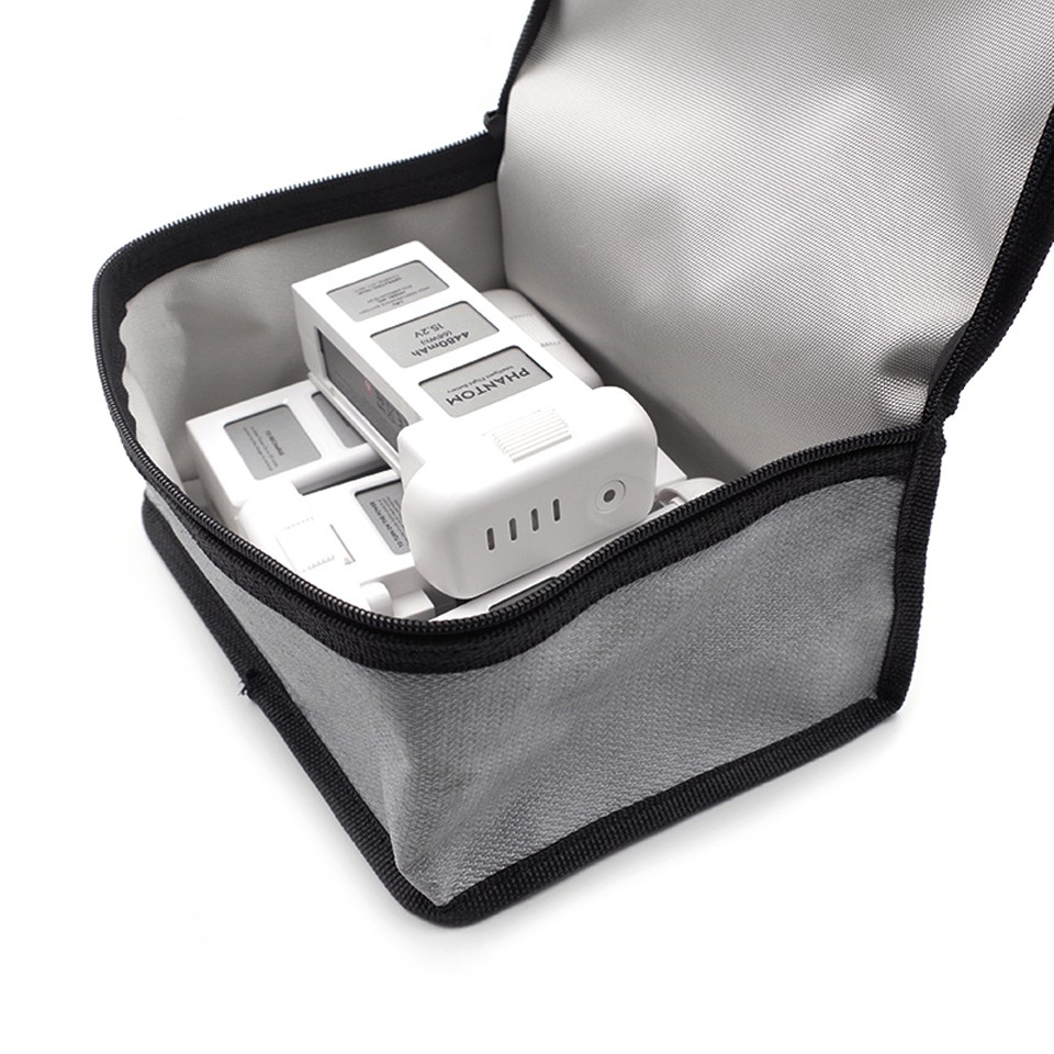 Чехол  защитный огнеупорный Lipo bag for DJI inspire 1/DJI phantom 4/3 /2 battery (1)