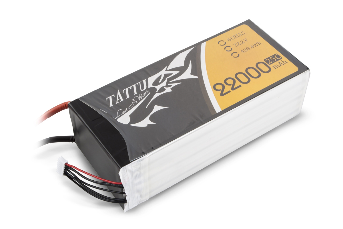Батарея TATTU Li-pol 22.2V 22000mAh 25C 6S1P - XT150+AS150