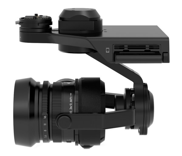 Подвес Zenmuse X5R с SSD и камерой + MFT 15mm, F/1.7 в сборе для DJI Inspire 1 / Matrice